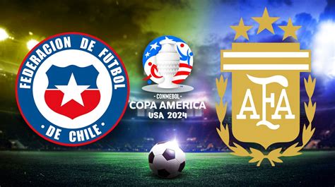 Chile vs Argentina: CONMEBOL Copa America .